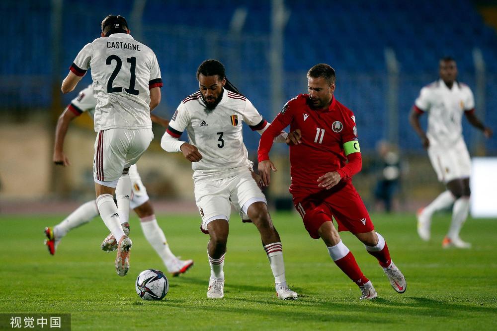 世俱杯官网-比利时轻取白俄罗斯，领先优势稳固